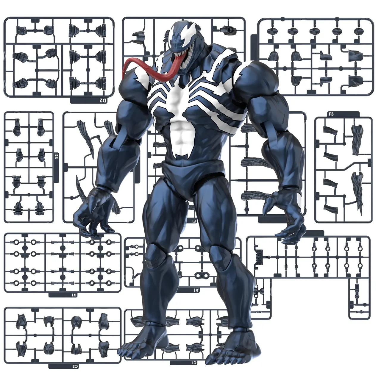 Kit de modèle Blokees Venom Champion Class – Marvel Rivals - Image 1