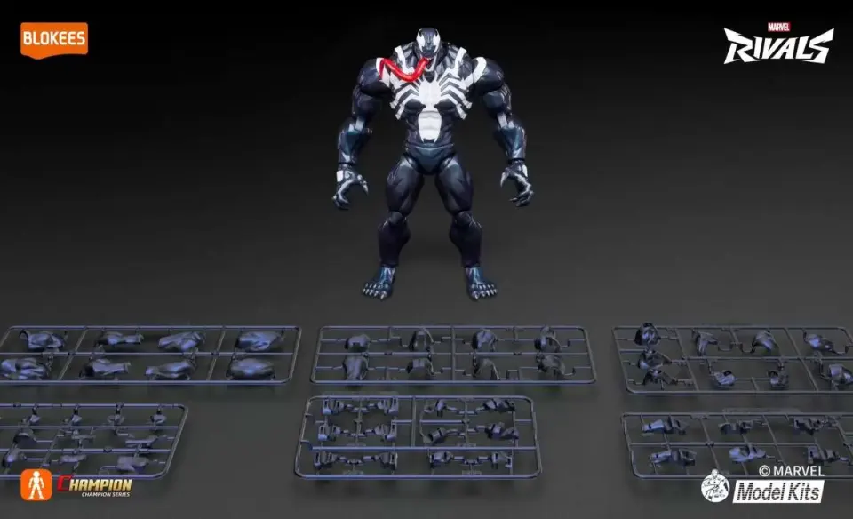 Kit de modèle Blokees Venom Champion Class – Marvel Rivals - Image 4