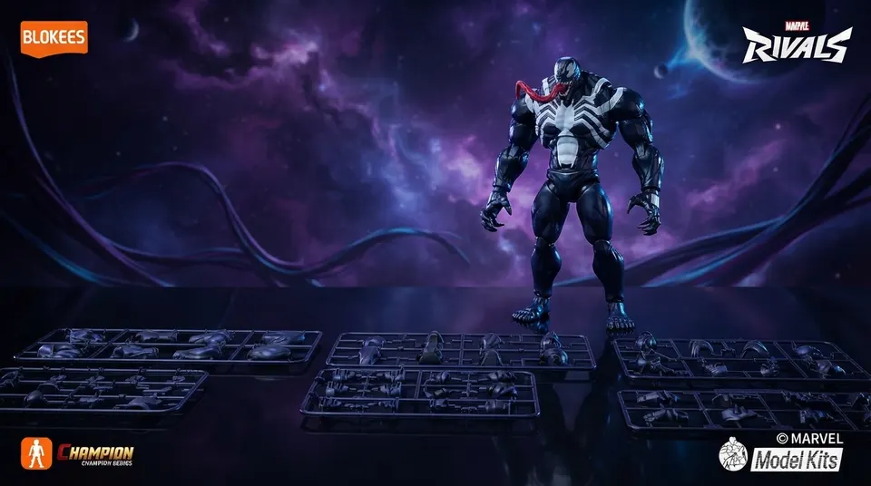 Blokees Venom Champion Class Model Kit – Marvel Rivals