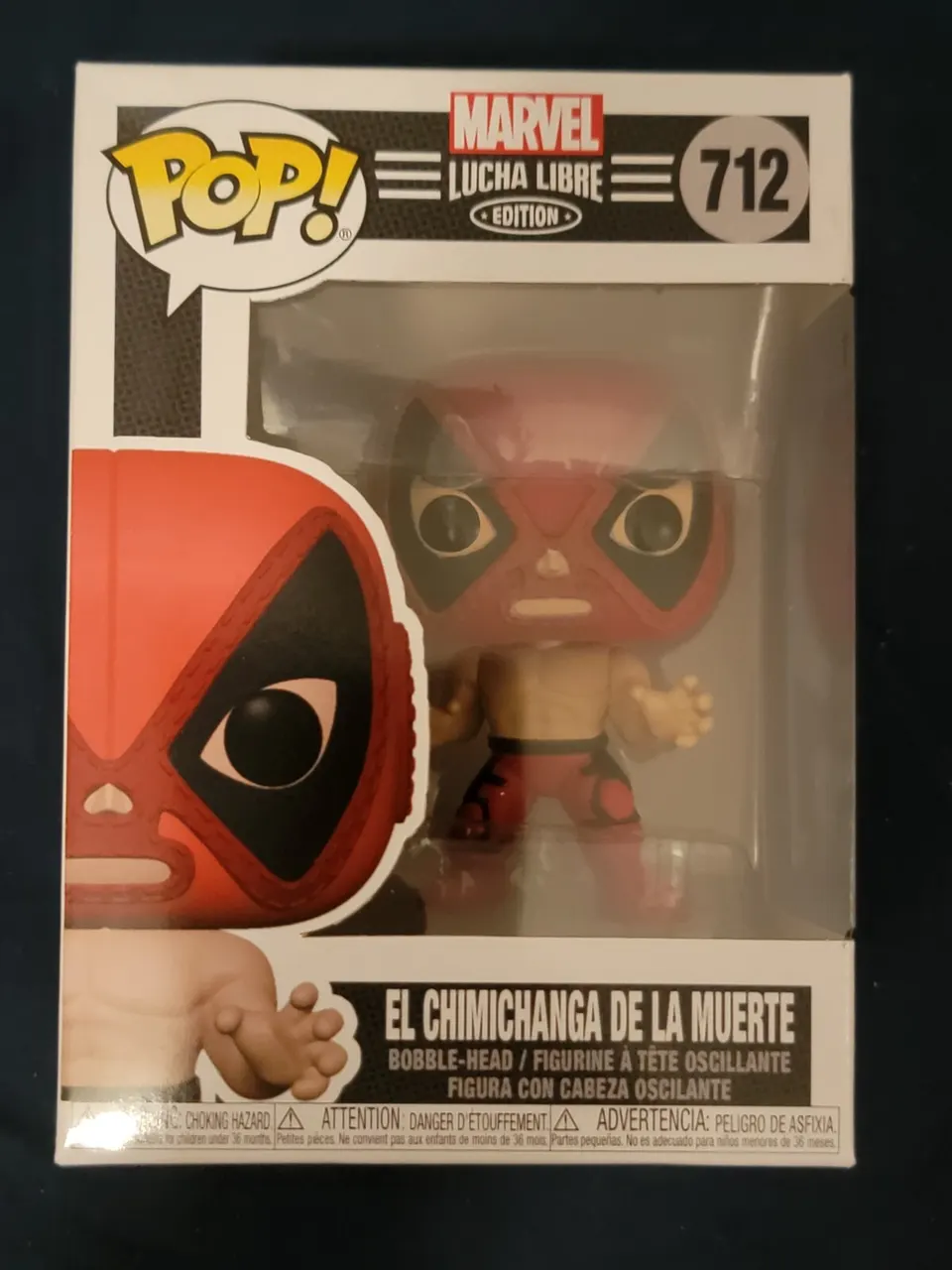 Funko POP! Marvel Lucha Libre – Deadpool (3.75") - Image 2