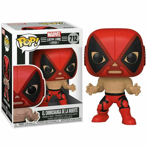 Funko POP! Marvel Lucha Libre – Deadpool (3.75")