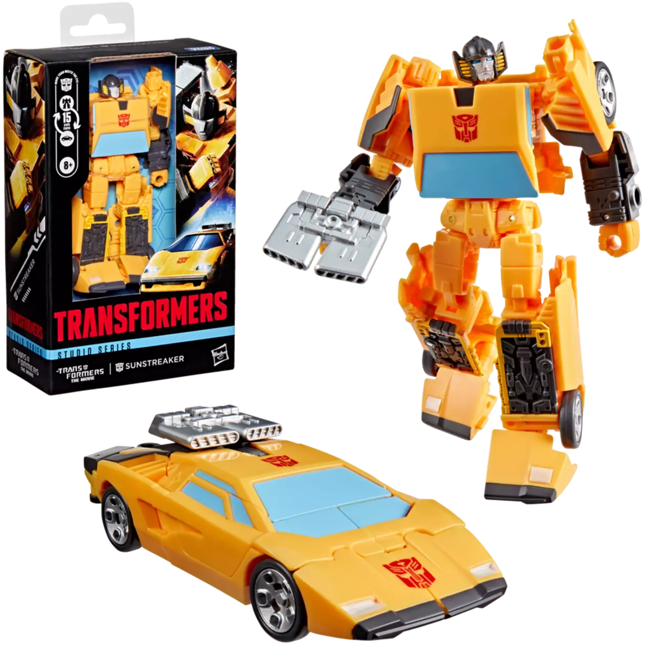 Hasbro Transformers Studio Series 86 Deluxe Sunstreaker Figure - Image 1