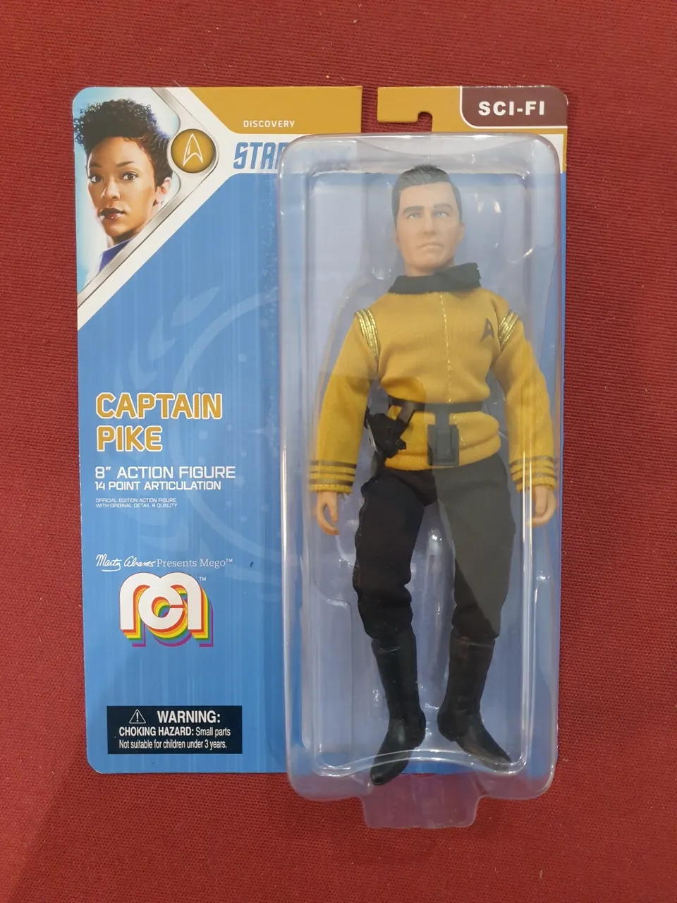 Mego Toys Captain Pike 8" (1:9) Star Trek Action Figure – Sealed - Image 4
