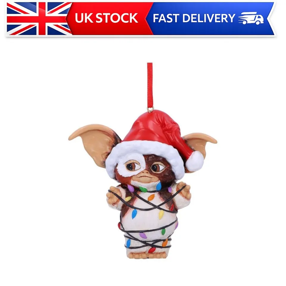 Nemesis Now Gizmo Fairy Lights Ornament – Red Hanging Décor - Image 5