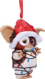 Nemesis Now Gizmo Fairy Lights Ornament – Red Hanging Décor - Thumbnail 11