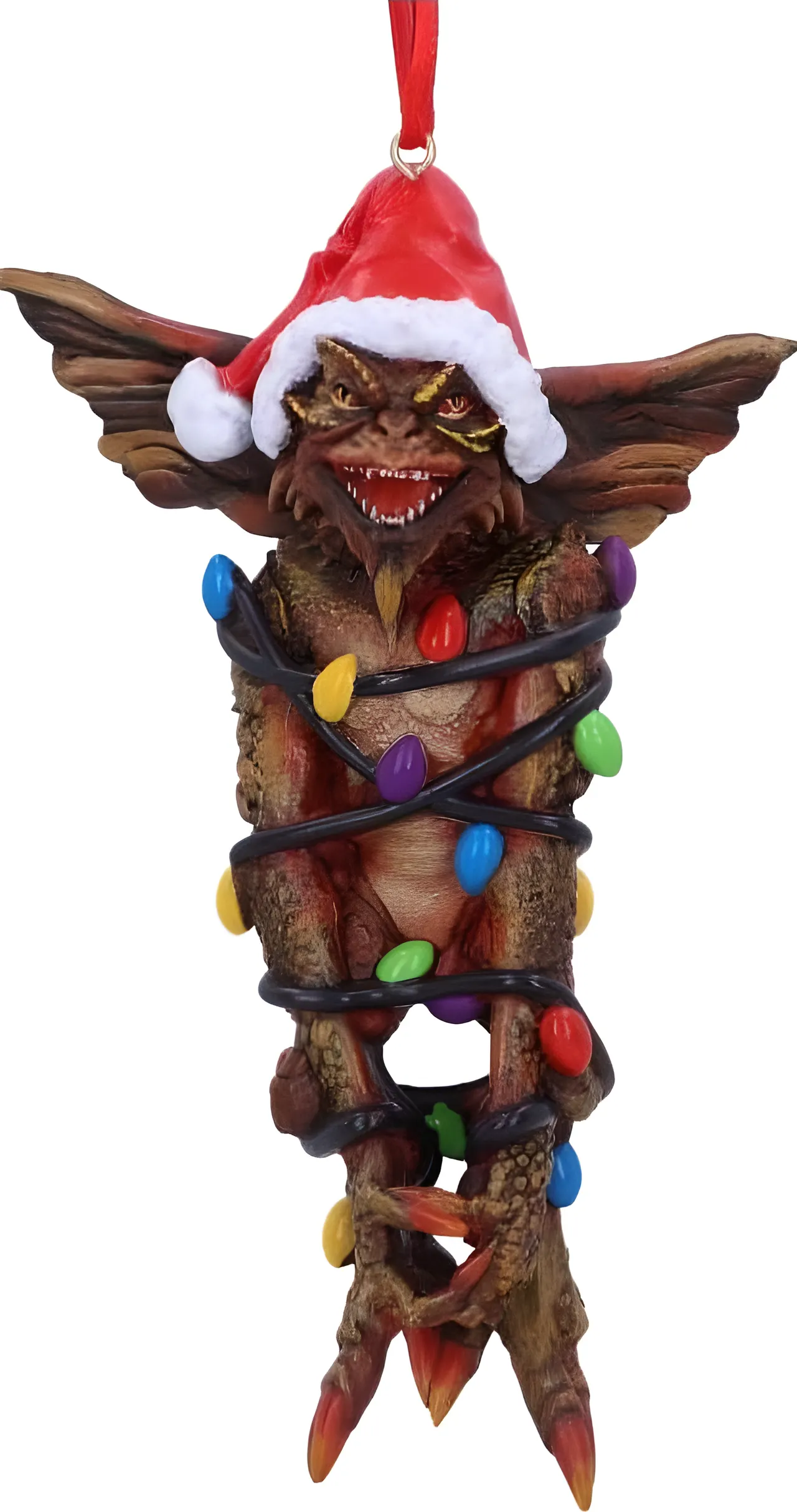 Nemesis Now Gizmo Fairy Lights Ornament – Red Hanging Décor - Image 4