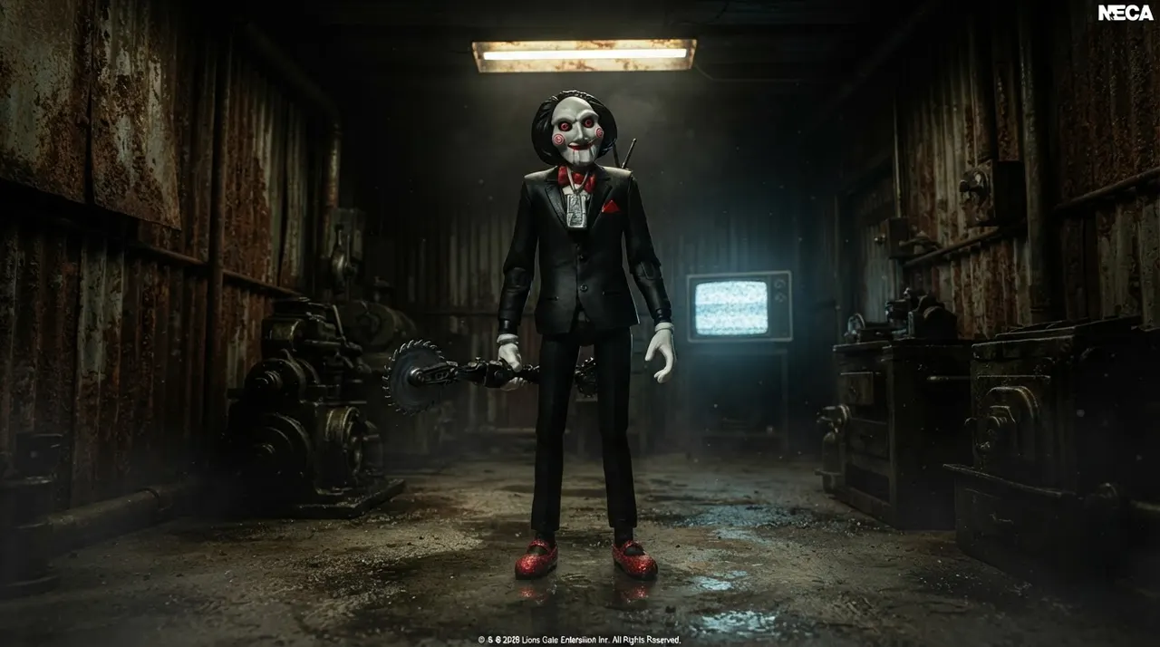 NECA Billy the Puppet Fortnite x Saw 18cm Action Figure - Image 8