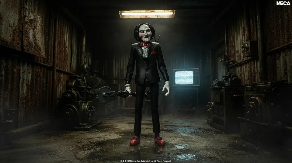 NECA Billy the Puppet Fortnite x Saw 18cm Action Figure