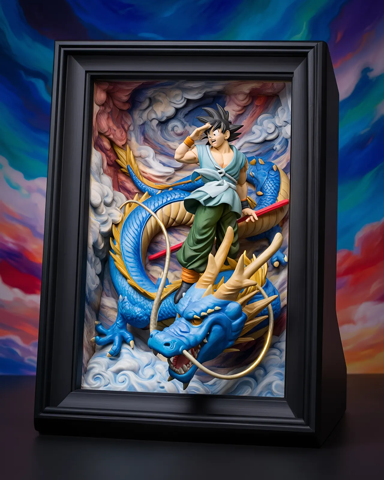 Bandai Spirits Tamashii Art Goku & Dragon Arte de Pared 3D – Dragon Ball - Image 6