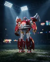 Hasbro Transformers NFL Kansas City Chiefs KC-59 Action Figure - Thumbnail 12