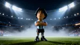 Minix Diego Maradona 12cm Collectible Figure #10257 - Thumbnail 5