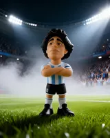 Minix Diego Maradona 12cm Collectible Figure #10257 - Thumbnail 6