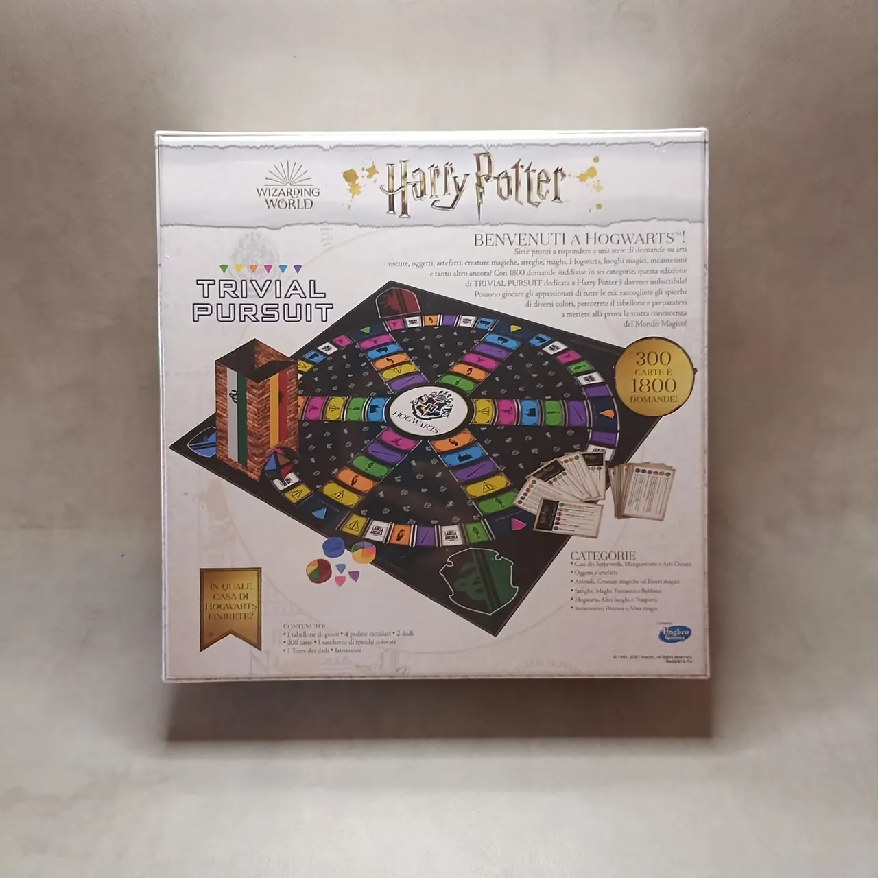 Winning Moves Harry Potter Trivial Pursuit Italian Edition Board Game - Image 3