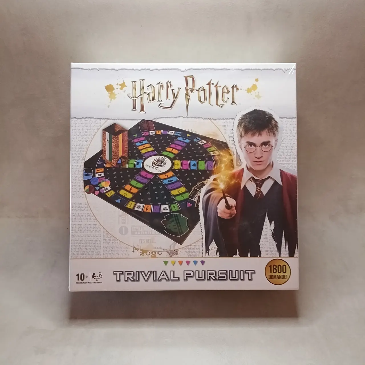 Winning Moves Harry Potter Trivial Pursuit Italian Edition Board Game - Image 2