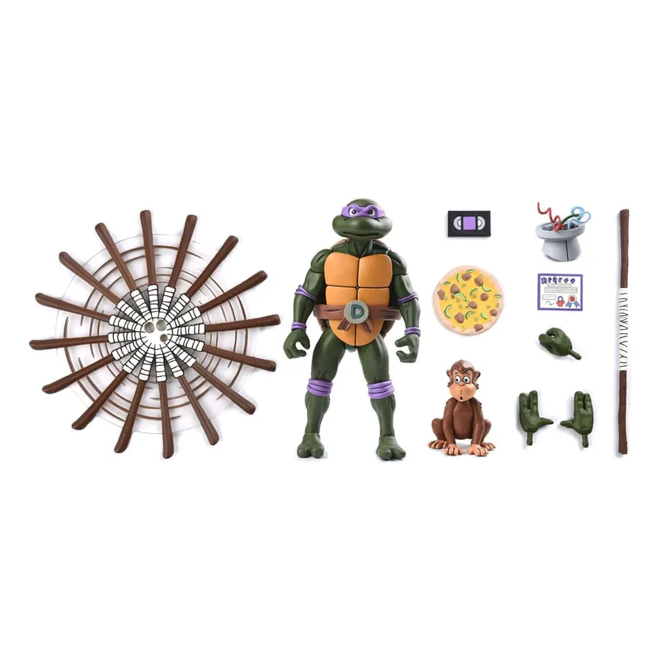 NECA Teenage Mutant Ninja Turtles Ultimate Donatello 7" Action Figure - Image 1