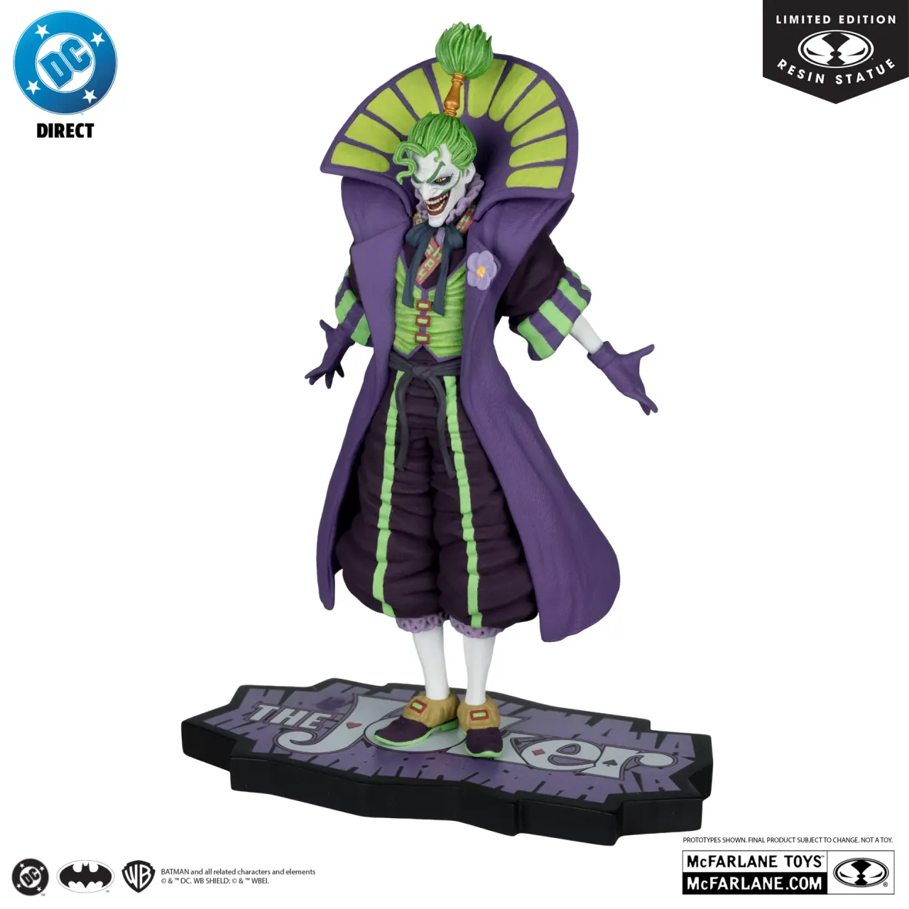 Joker Purple Craze Statue – Lord Joker (Batman Ninja) 1/10 – McFarlane - Image 3