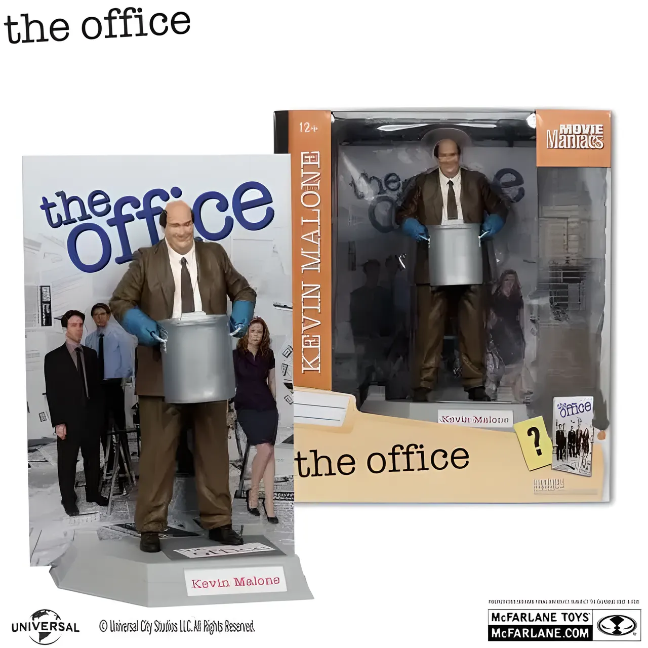 McFarlane Toys Kevin Malone Movie Maniacs 6\" Figura Limitada - Image 1