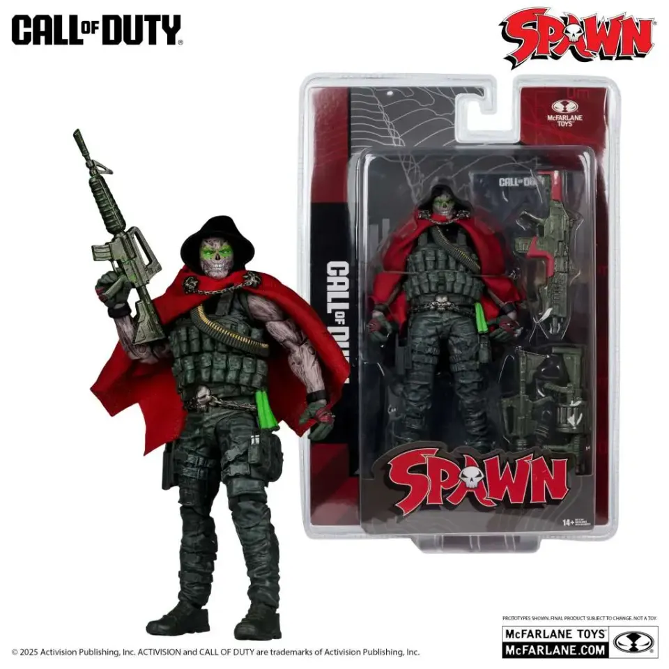 McFarlane Toys Spawn Burned Spawn 7" Action Figure - Image 3