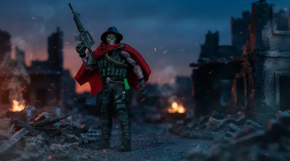 McFarlane Toys Spawn Burned Spawn 7" Action Figure