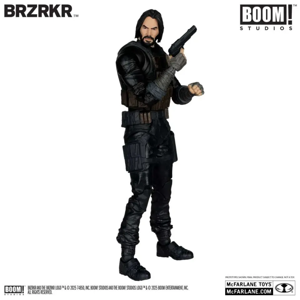 McFarlane Toys BRZRKR B 7" Deluxe Action Figure + Digital Collectible - Image 4