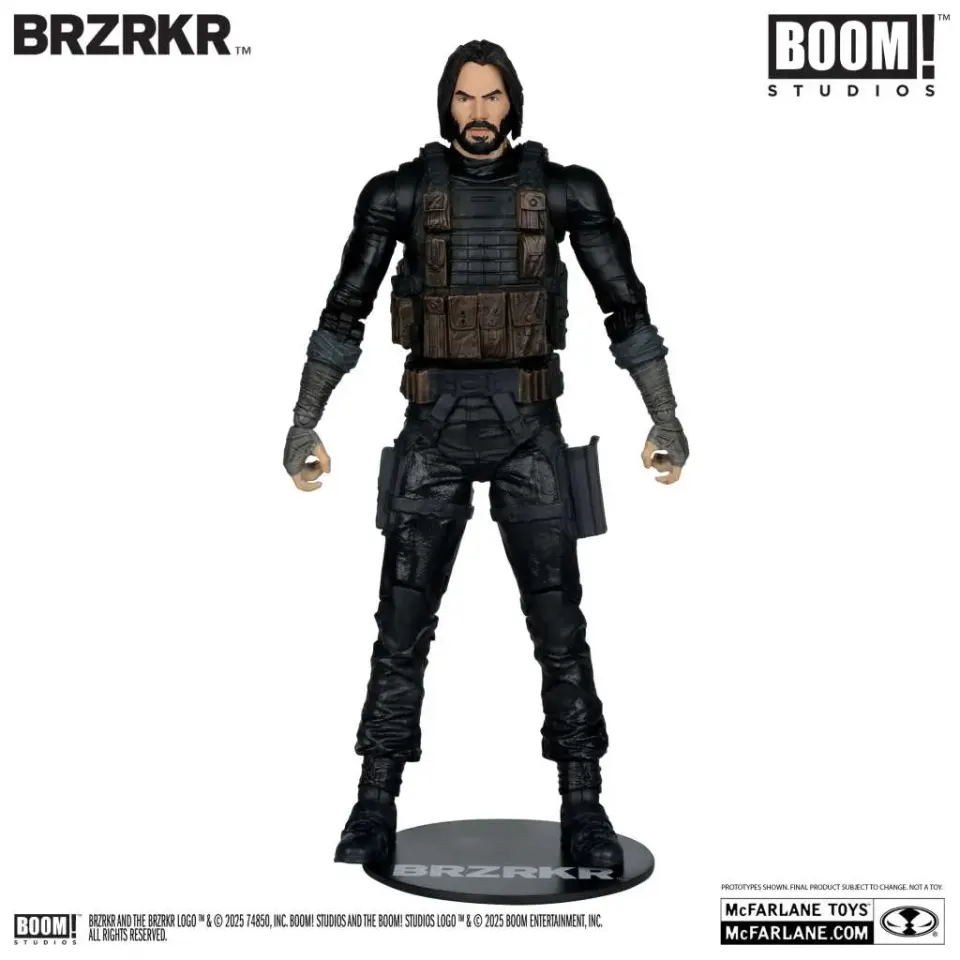 McFarlane Toys BRZRKR B 7" Deluxe Action Figure + Digital Collectible - Image 3