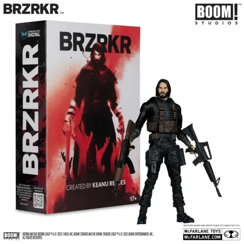 McFarlane Toys BRZRKR B 7" Deluxe Action Figure + Digital Collectible