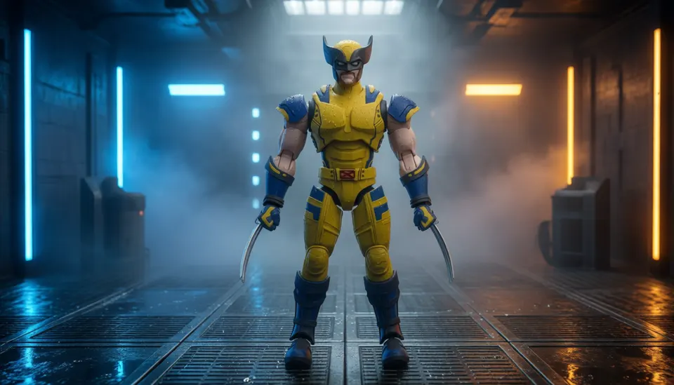 Blokees Marvel Champion Wolverine Action Figure – 13.4cm