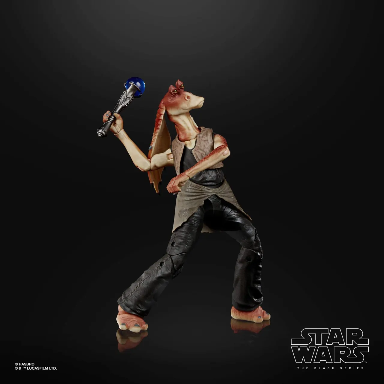 Hasbro Star Wars Black Series Deluxe Jar Jar Binks 6\" Figura de acción - Image 3