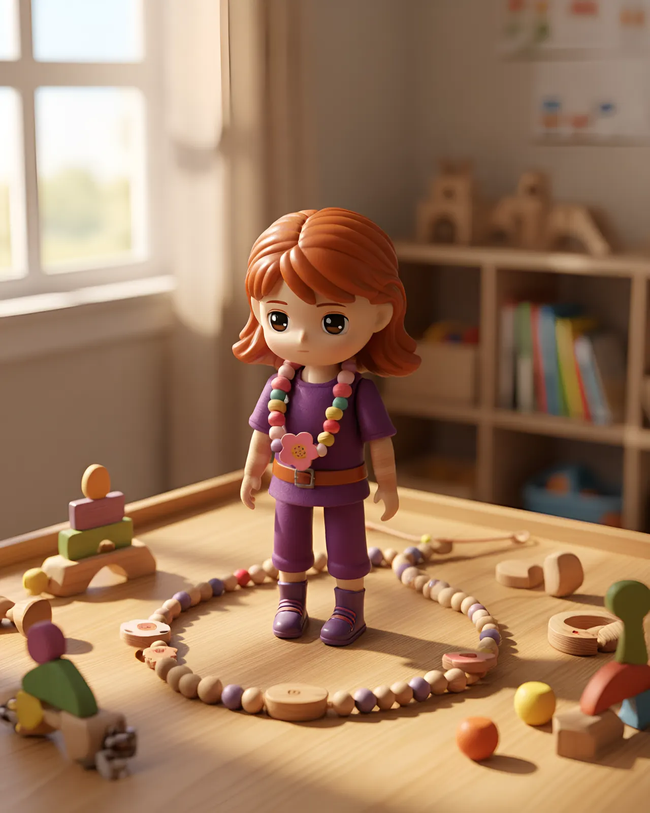 Twizz Junior Wooden Necklace Set – 26 Pieces for Ages 3-6 - Image 3