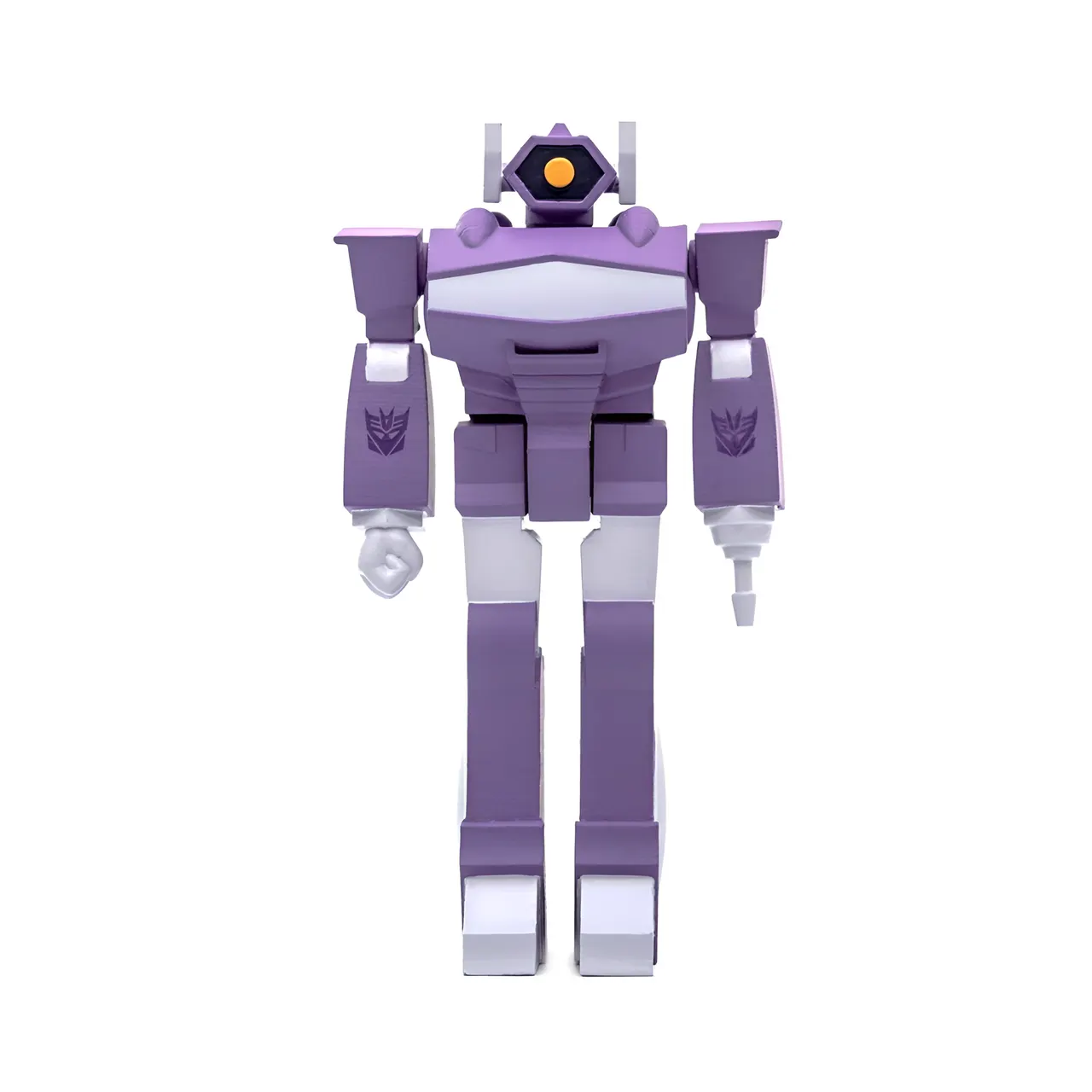 Super7 Transformers ReAction Shockwave Figure – Purple 3.75" - Image 1