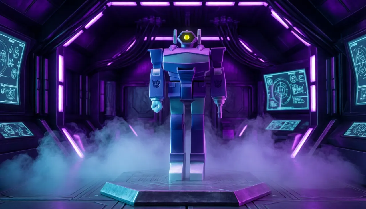 Super7 Transformers ReAction Shockwave Figure – Purple 3.75" - Image 4