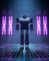 Super7 Transformers ReAction Shockwave Figure – Purple 3.75" - Thumbnail 5