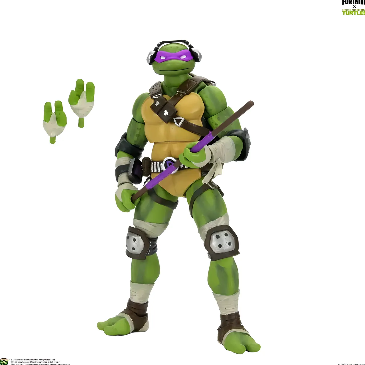 NECA Fortnite TMNT Ultimate Donatello 7-Inch Action Figure - Image 1