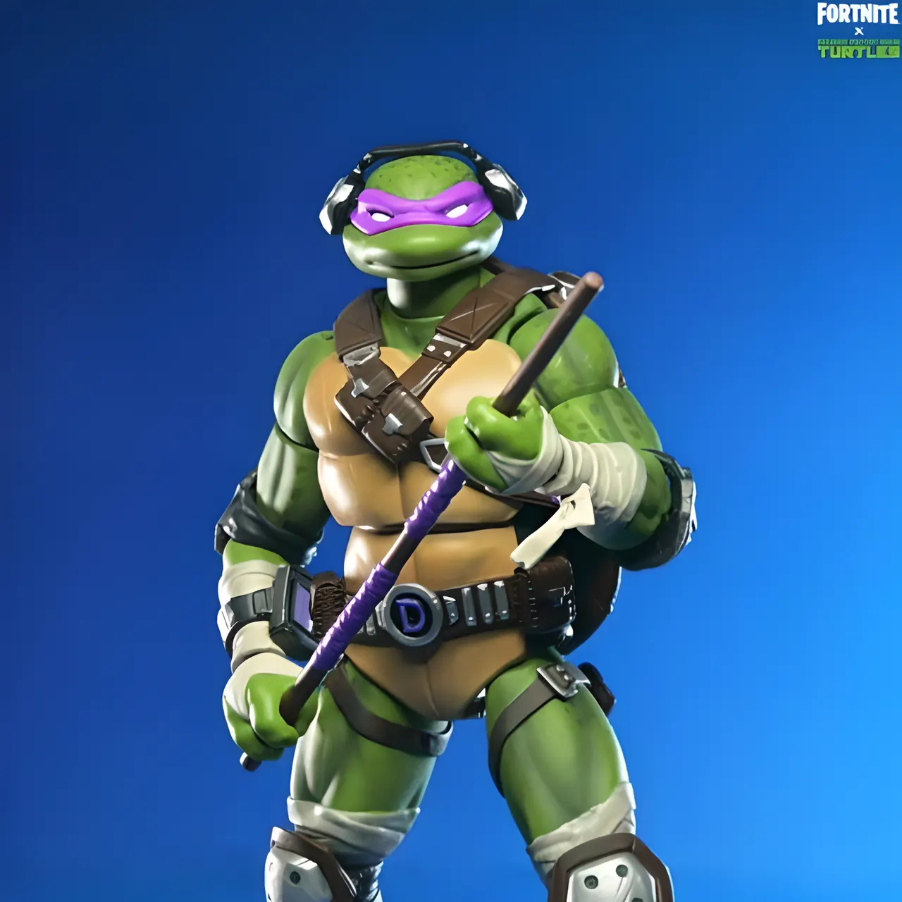 NECA Fortnite TMNT Ultimate Donatello 7-Inch Action Figure - Image 2