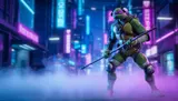 NECA Fortnite TMNT Ultimate Donatello 7-Inch Action Figure - Thumbnail 5
