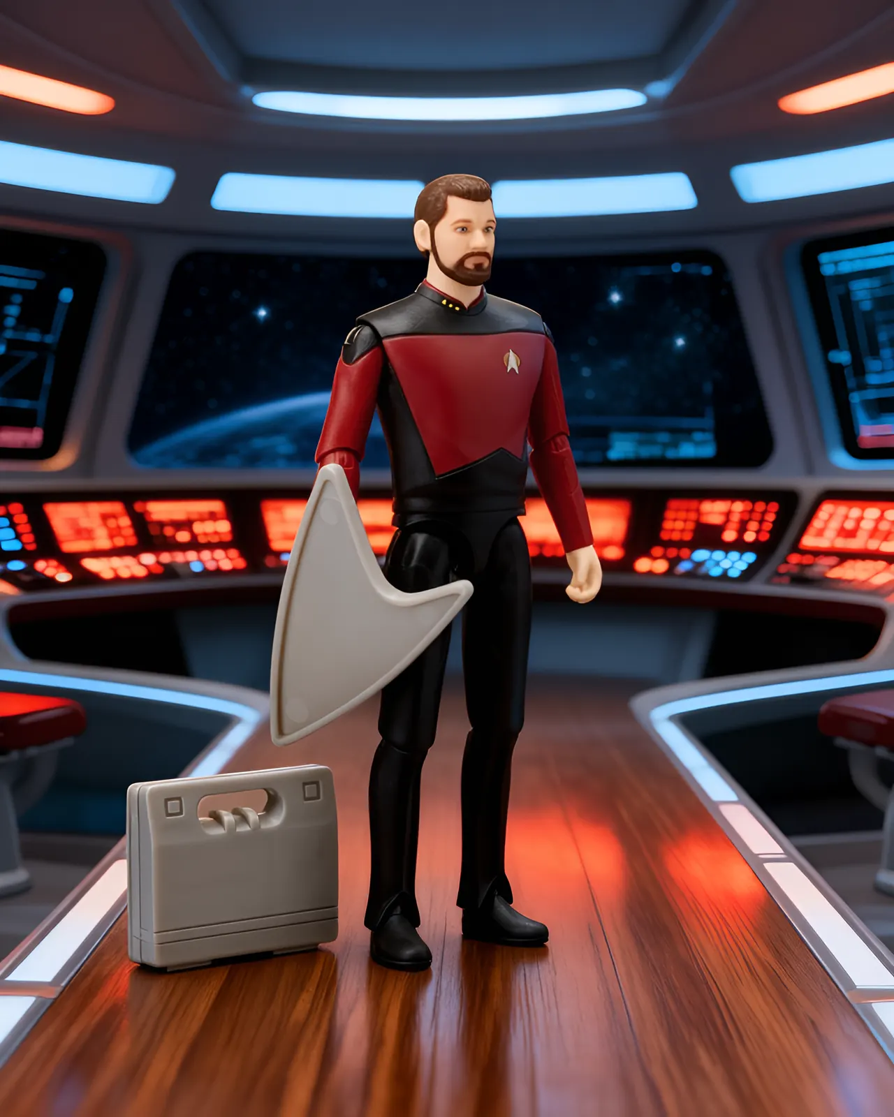 Mego Toys Star Trek Riker 5-inch Action Figure - Image 9