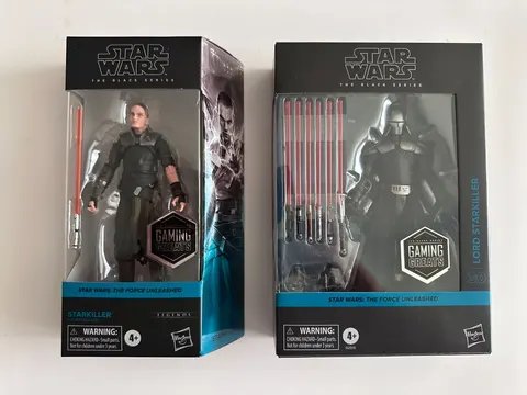 Hasbro Star Wars Black Series Darth Vader & Starkiller 6in Figure Set