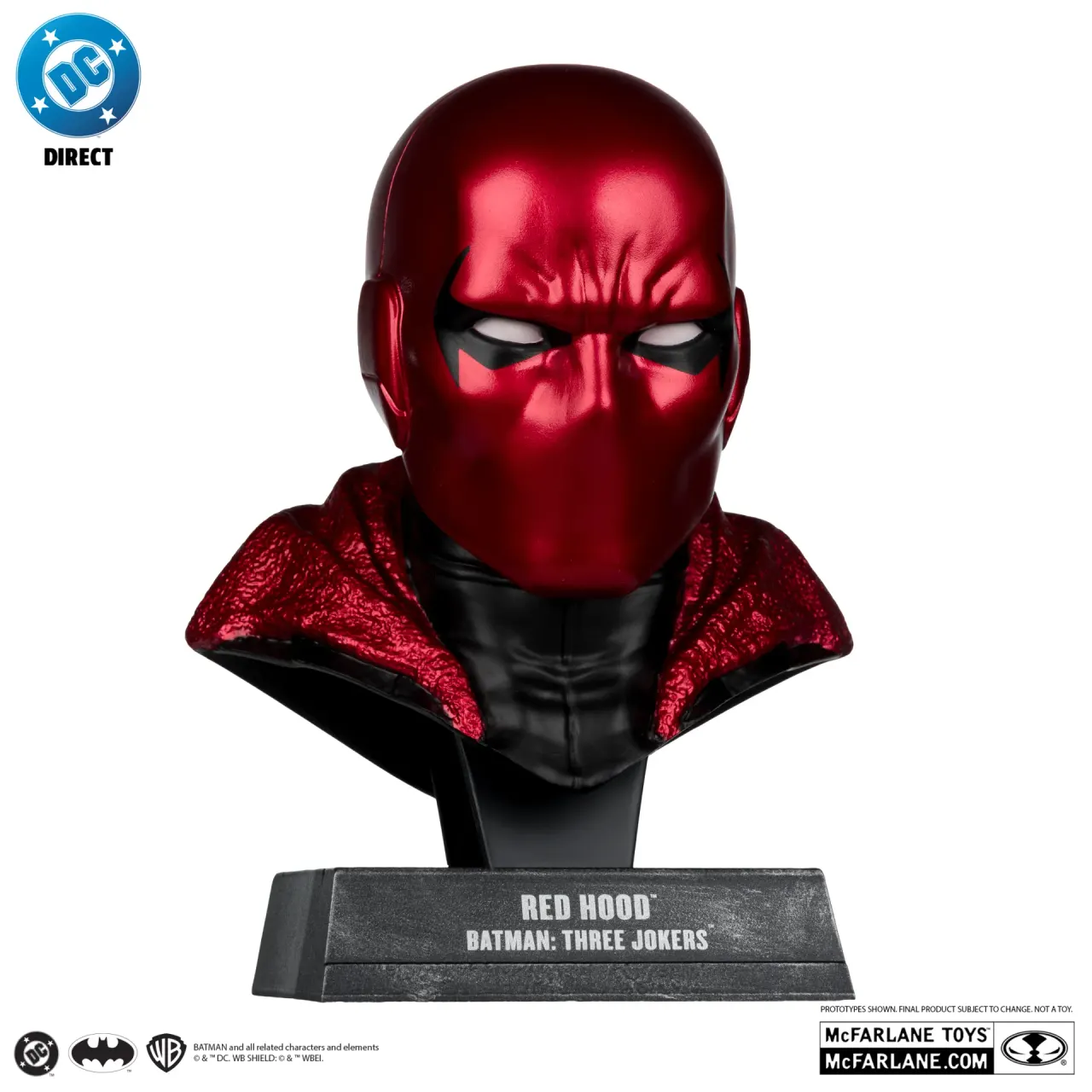 McFarlane Toys Red Hood (Batman: Three Jokers) 1:3 Cowl Replica - Image 1