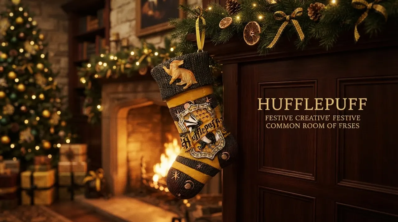 Nemesis Now Official Harry Potter Hufflepuff Festive Ornament – Yellow - Image 4