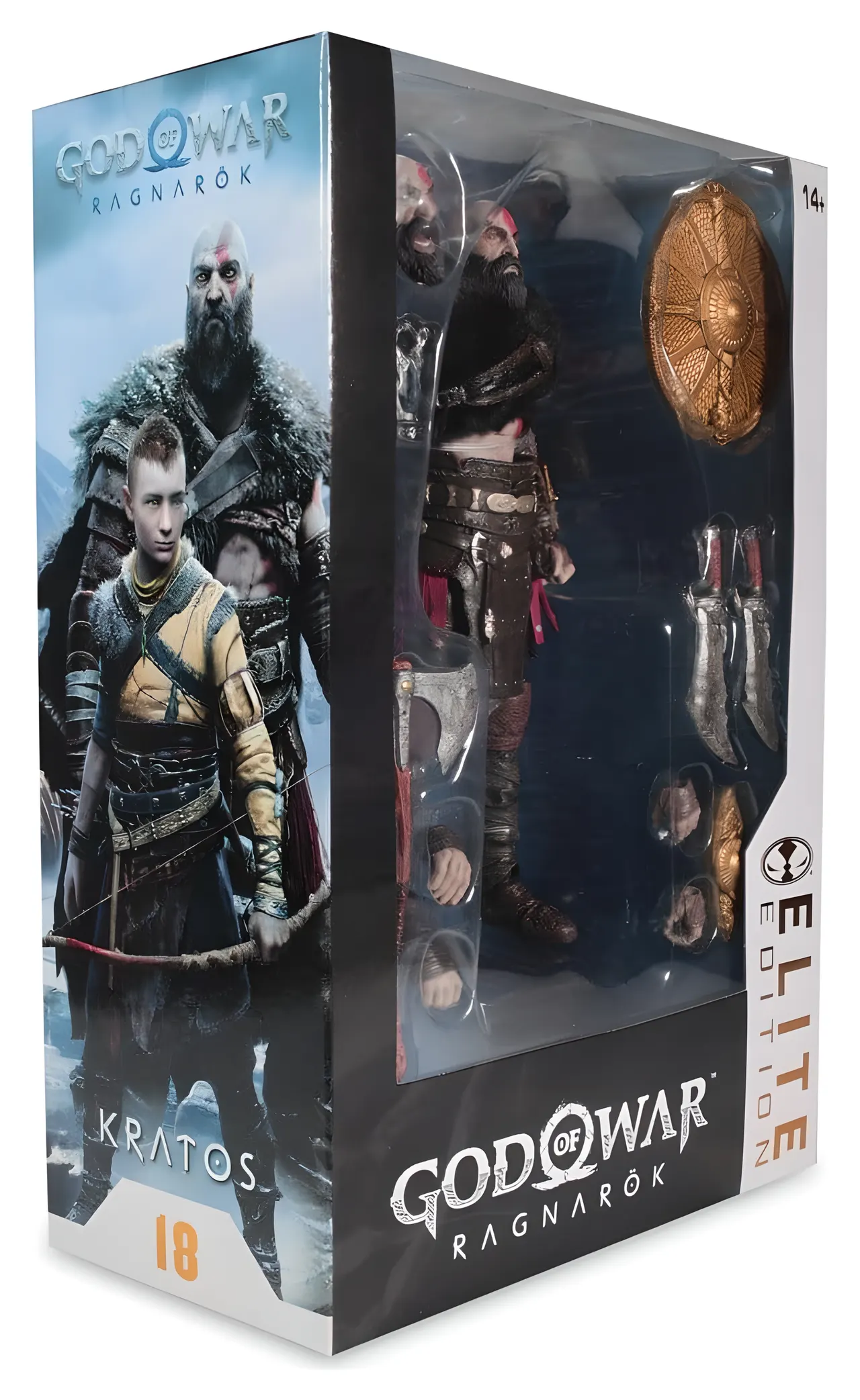 McFarlane Toys Elite Edition Kratos (Ares Armor) – God of War Figure - Image 7
