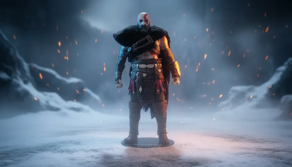 McFarlane Toys Elite Edition Kratos (Ares Armor) – God of War Figure