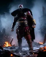 McFarlane Toys Elite Edition Kratos (Ares Armor) – God of War Figure - Thumbnail 10