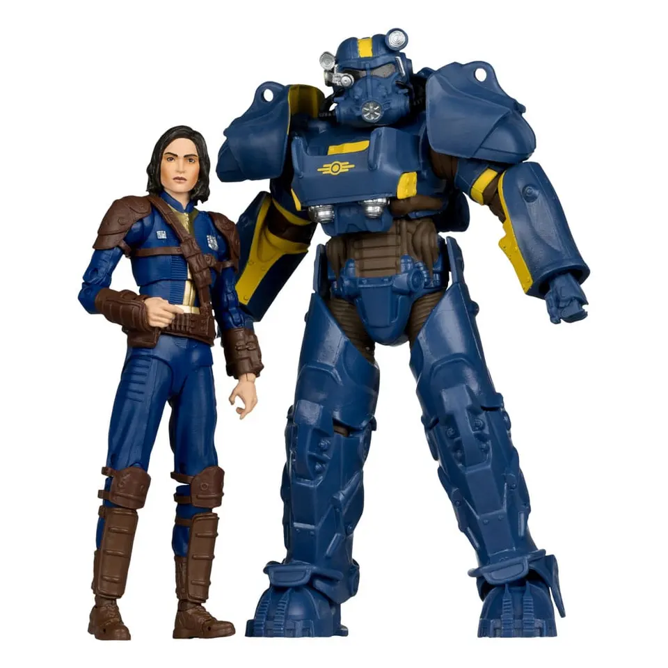 McFarlane Toys Fallout 4 Sole Survivor & T-60 Vault-Tec 2-Pack - Image 1