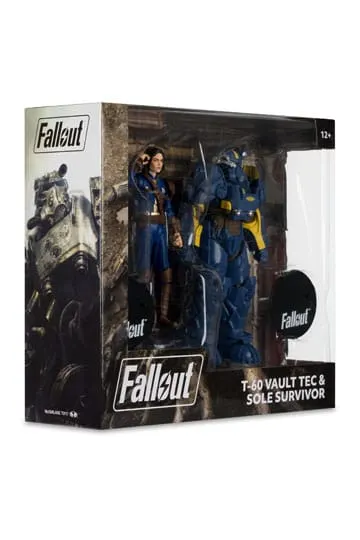 McFarlane Toys Fallout 4 Sole Survivor & T-60 Vault-Tec 2-Pack - Image 11