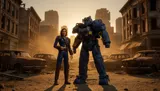 McFarlane Toys Fallout 4 Sole Survivor & T-60 Vault-Tec 2-Pack - Thumbnail 13