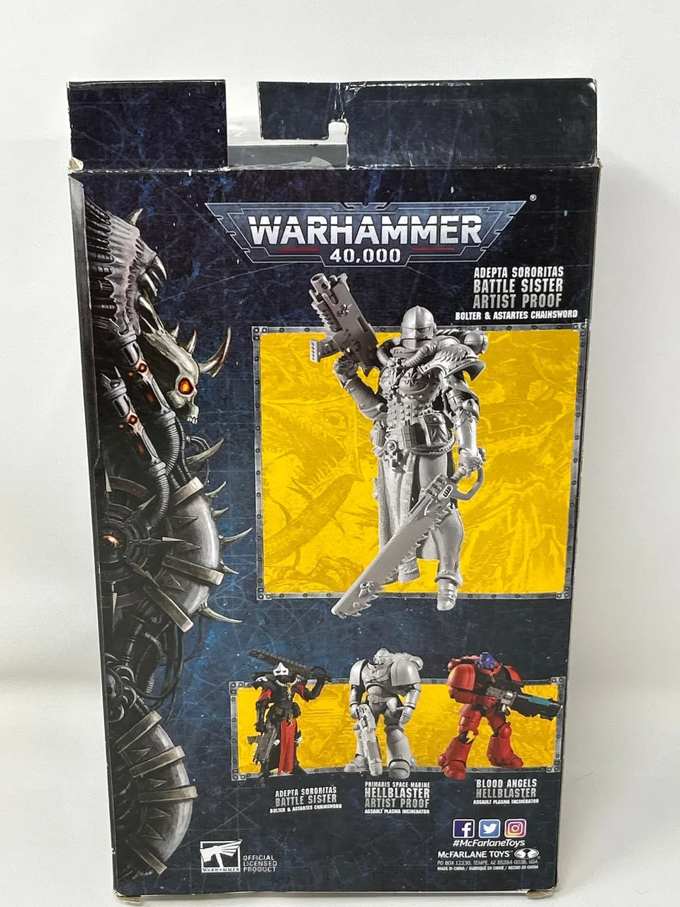 McFarlane Toys Warhammer 40k Adepta Sororitas AP 7" Figure - Image 6