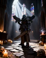 McFarlane Toys Warhammer 40k Adepta Sororitas AP 7" Figure - Thumbnail 9