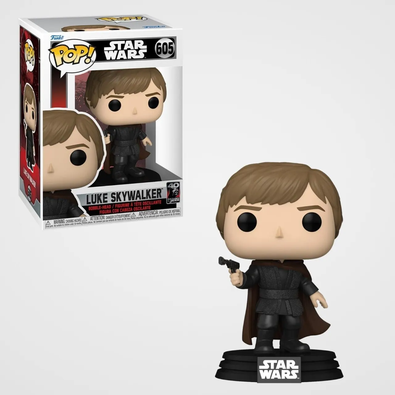 Funko Pop! Star Wars 40th Anniversary Luke Skywalker Vinyl Bobblehead #70749 - Image 2