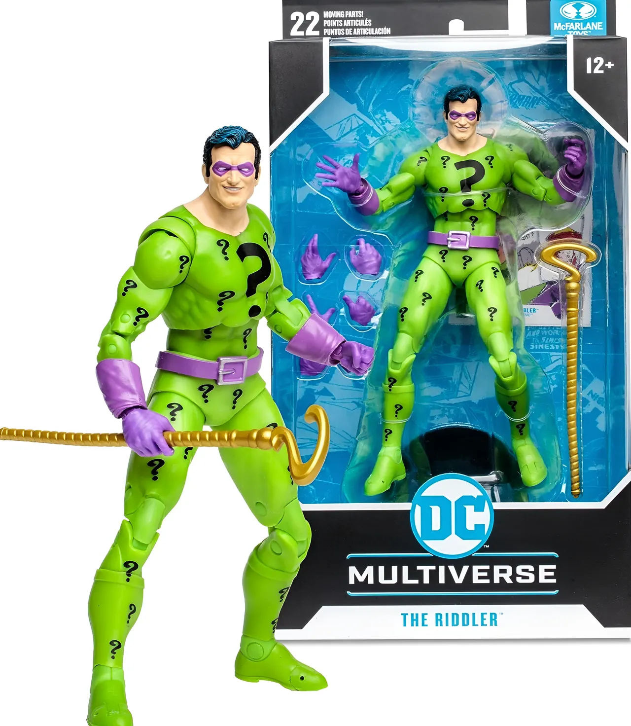 McFarlane Toys DC Multiverse The Riddler Classic 7" Action Figure - Image 1