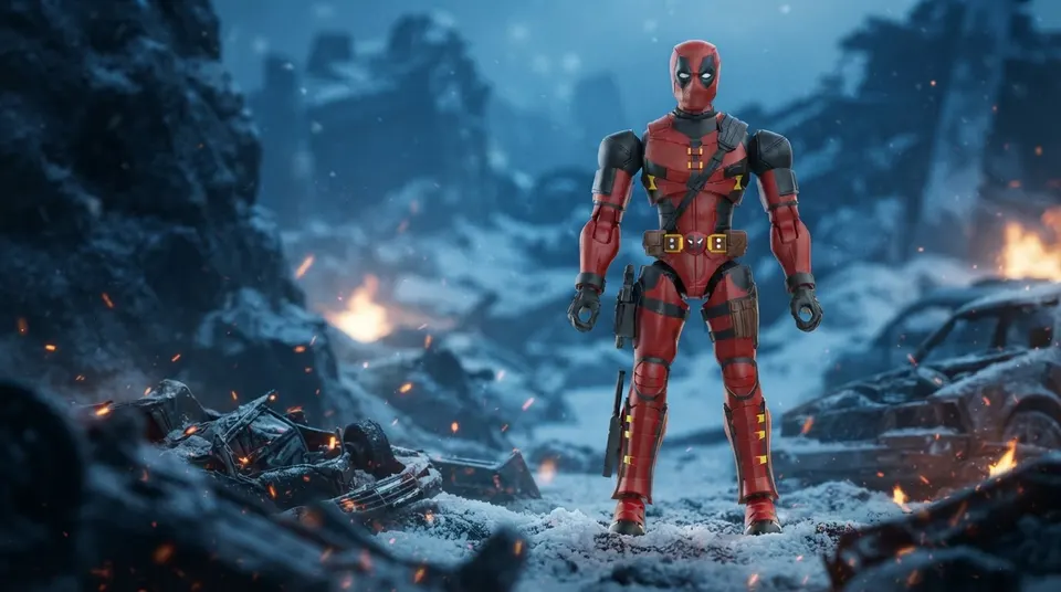 Blokees Deadpool Model Kit – Champion Class (Marvel)